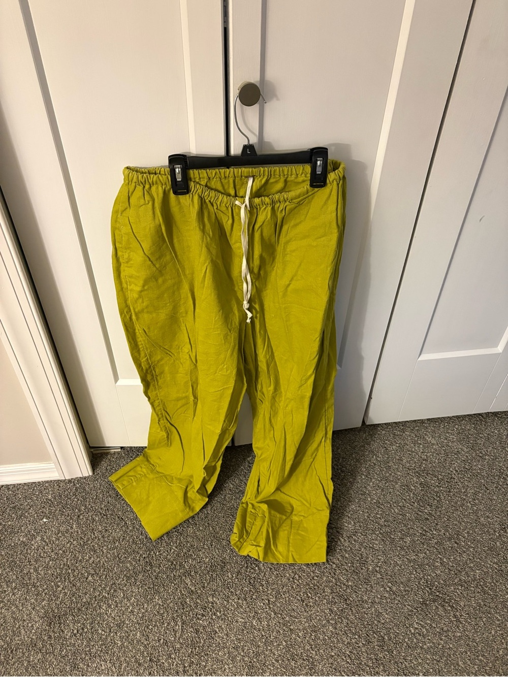 Free People Drawstring Linen Pants